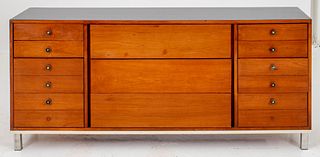 Midcentury Modern Ebonized Mahogany Dresser