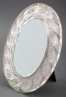 Rene Lalique "Boutons de Roses" Table Mirror