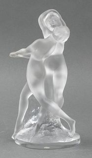 Marc Lalique "Deux Danseuses" , 20th c.