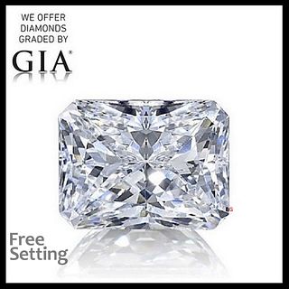 3.01 ct, G/IF, Radiant cut GIA Graded Diamond. Appraised Value: $225,700 