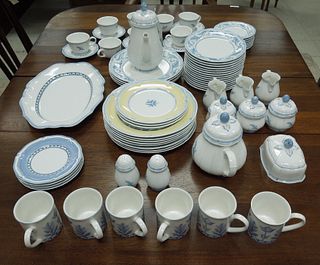 Villeroy & Boch Casa Azul Porcelain Dinnerware, 66 Pieces.