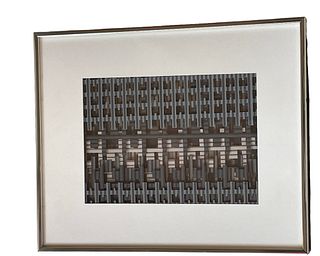 SHIRLEY LAZARUS TORAN Mid Century Three Dimensional Artwork 