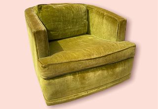 FOUNDER'S 1ST Edition Mid Century Green Club Chair 
