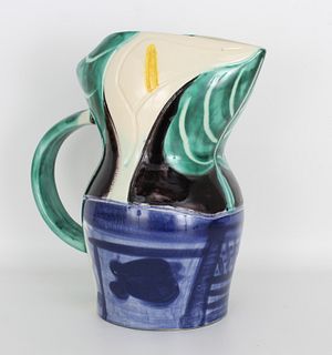 Picasso, Madoura 'Pichet Aux Arums' Ceramic