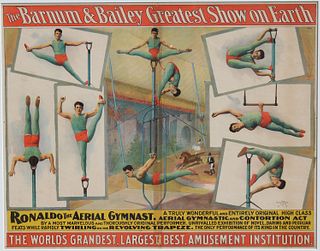Barnum & Bailey Great Show Circus Poster
