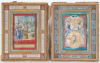 (2) Illuminated Manuscripts