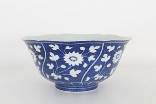 Yongzheng, Chinese Blue/White Porcelain Bowl