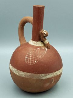 Moche IV Bottle - Peru, ca. 450 - 550 AD