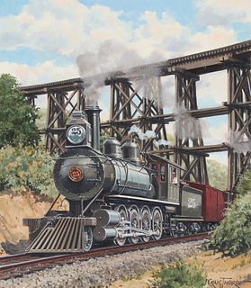 J. Craig Thorpe (B. 1948) "Tennessee Locomotive"