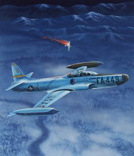 Steve Ferguson (B. 1946) "F-94B Starfire" Original