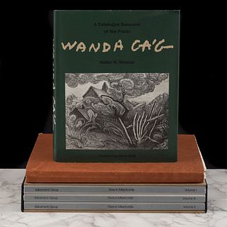 Antidetti - Antidichos - Antidictons - Anti-Sayings - Gegensprüche / A Catalogue Raisonné of the Prints Wanda Gag. Piezas: 5.