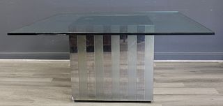 After Paul Evans Cityscape Style Cube Table.