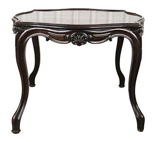 Louis XV Style Wood Side Table