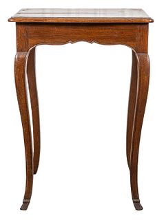 Louis XV Provincial Fruitwood Side Table, 18/19 c.