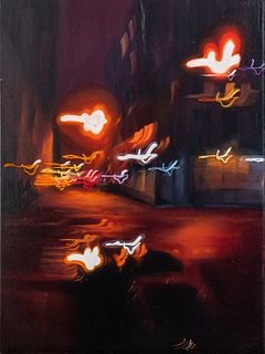 Alexandra Pacula Nocturnal Spirits Oil on Canvas