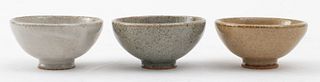 Steve Friedlander attr. Glazed Ceramic Sake Cups,3