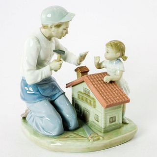 A New Doll House 1005139 - Lladro Porcelain Figurine
