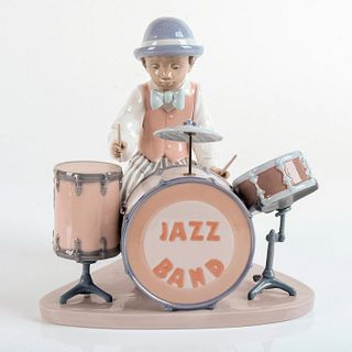 Jazz Drums 1005929 - Lladro Porcelain Figurine