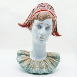Pensive Harlequin 1006434 - Lladro Porcelain Figurine