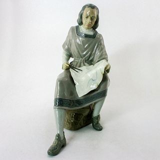 Nao Lladro Porcelain Figurine, Christopher Columbus