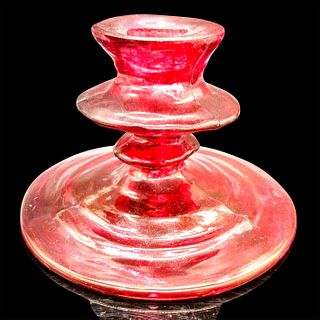Consolidated Phoenix Glass Candlestick Holders