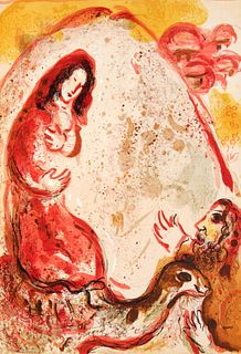 Marc Chagall - Rachel Hides her Father's Household Gods