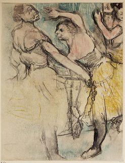 Edgar Degas  - Ballerina From the Danse Dessin.