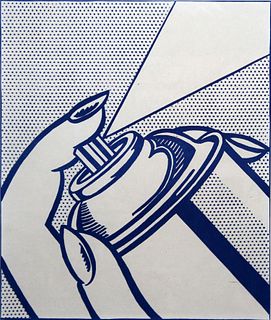Roy Lichtenstein - Spray Can