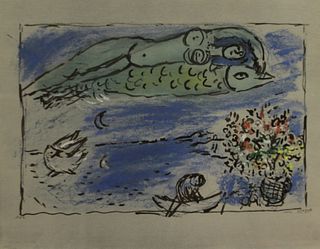 Marc Chagall - Poisson Volant