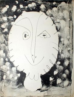Pablo Picasso - Face from Lithographe I