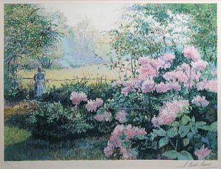 H. Claude Pissarro - Les Rhododendrons