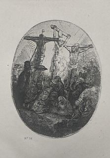 Rembrandt van Rijn - Christ Crucified