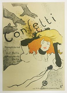 Henri Tolouse-Lautrec (After) - Confetti