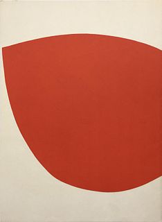 Ellsworth Kelly - Back Cover from Derriere le Miroir No. 110
