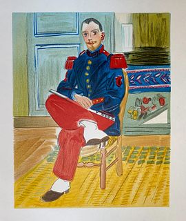 Raoul Dufy - Portrait in Chair
