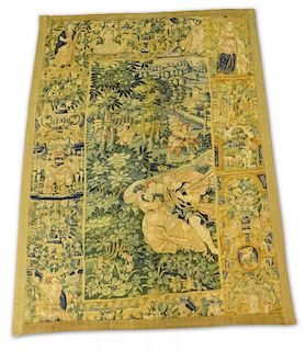 17/18th Century Flemish Tapestry.