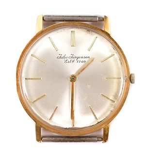 Vintage 18k Yellow Gold Jules Jurgensen Watch Case