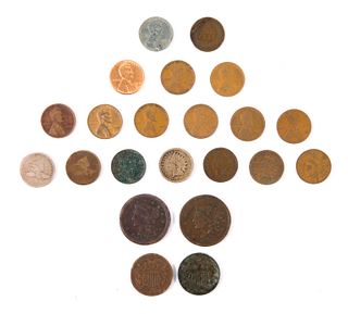 Group, 22 Assorted Coins