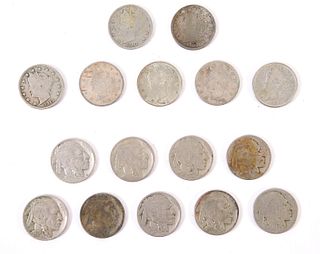 Group, 16 Assorted Coins