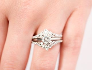 10k/14k WG Engagement Ring Set Helzberg Diamonds