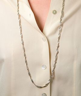 Vintage 37.5 inch Sterling Silver Necklace