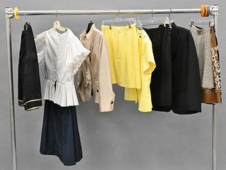 11 Piece Vintage Couture Lot, to include a two-piece Albert Nipon skirt and blazer, size 8; a two-piece Anne Klein skirt and blazer, size 12; a two-pi