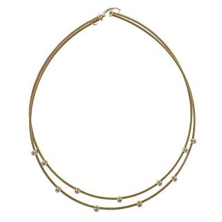 Paul Morelli 18k Gold Diamond Necklace