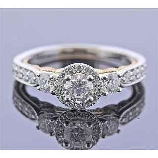 Zales Disney 14k Diamond Engagement Ring