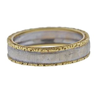 Buccellati 18k Gold Band Ring