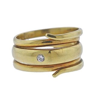 Antonio Bernardo 18k Gold Diamond Band Ring