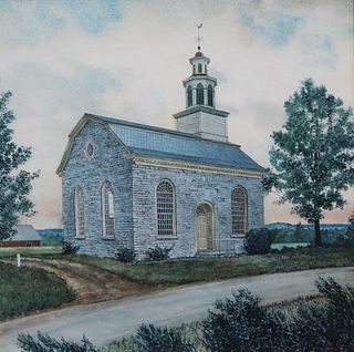 A. N. Wyeth (CT, NY, Born 1948) Watercolor