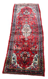 Sharuq Hand-Knotted Vintage Persian Wool Rug