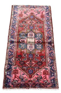 Nahavan Hand-Knotted Vintage Persian Wool Rug