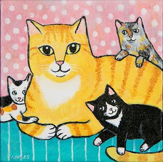 Jen Niles, Mom & Kittens
